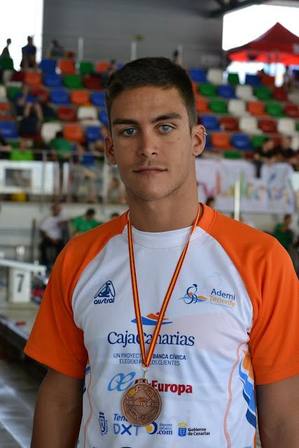 Israel Oliver Peña Israel Oliver Pea a la final de los 100 metros espalda S11