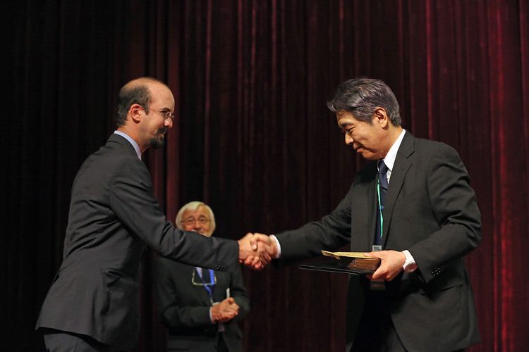 Issac Koga Francesco Andriulli laurat 2014 de la Issac Koga Gold Medal de