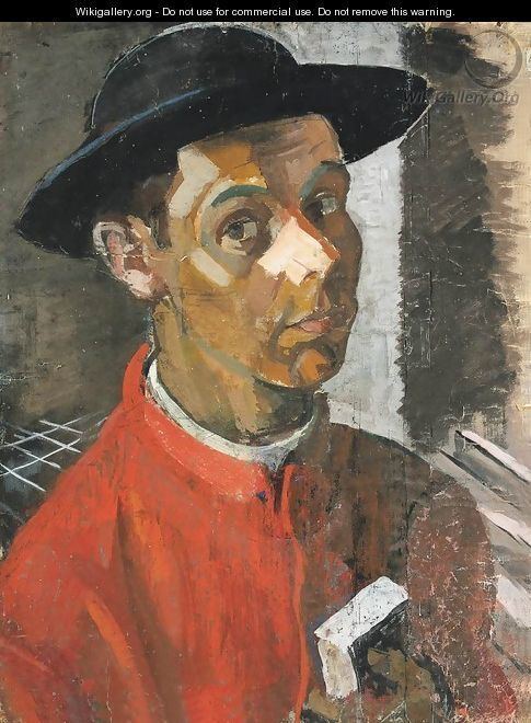 István Réti Self portrait in Rome 1936 Istvan Reti WikiGalleryorg the