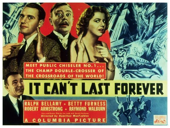 It Can't Last Forever It Cant Last Forever 1937