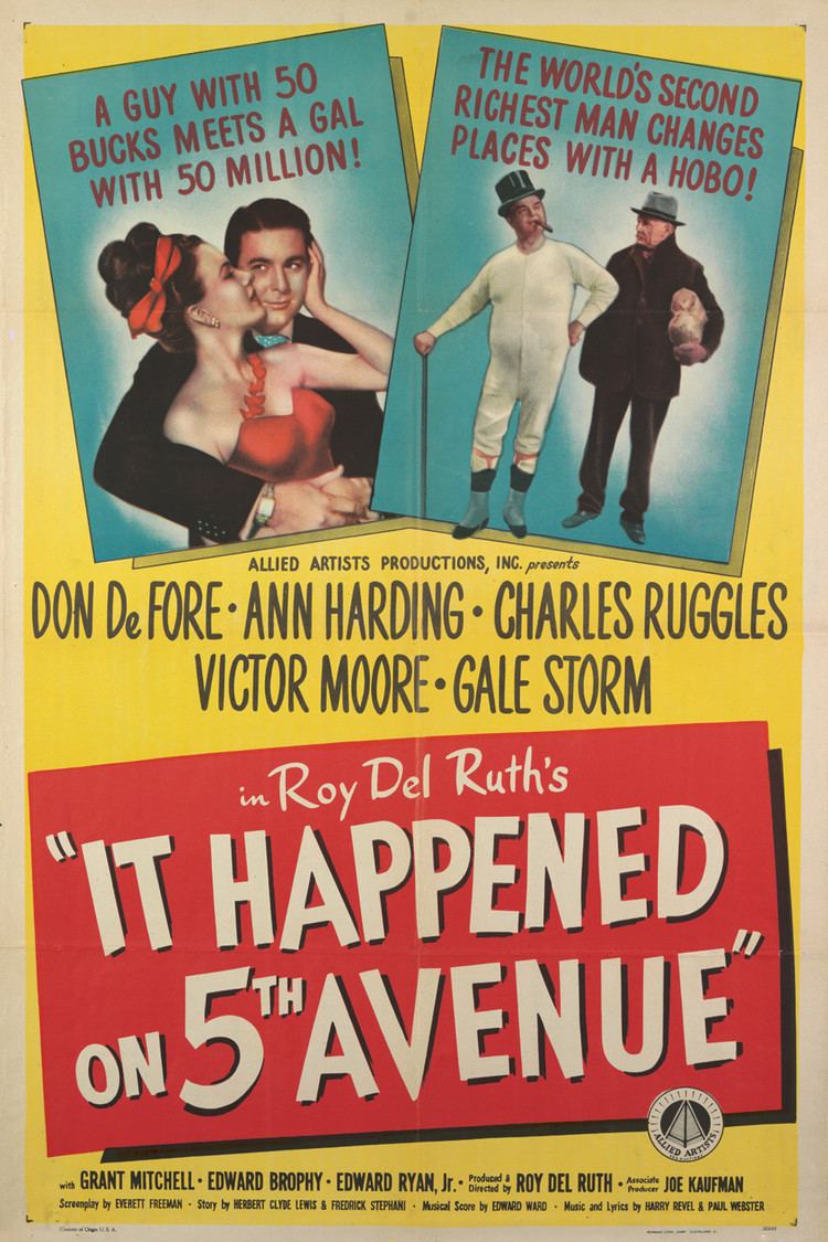 It Happened on Fifth Avenue wwwgstaticcomtvthumbmovieposters44553p44553