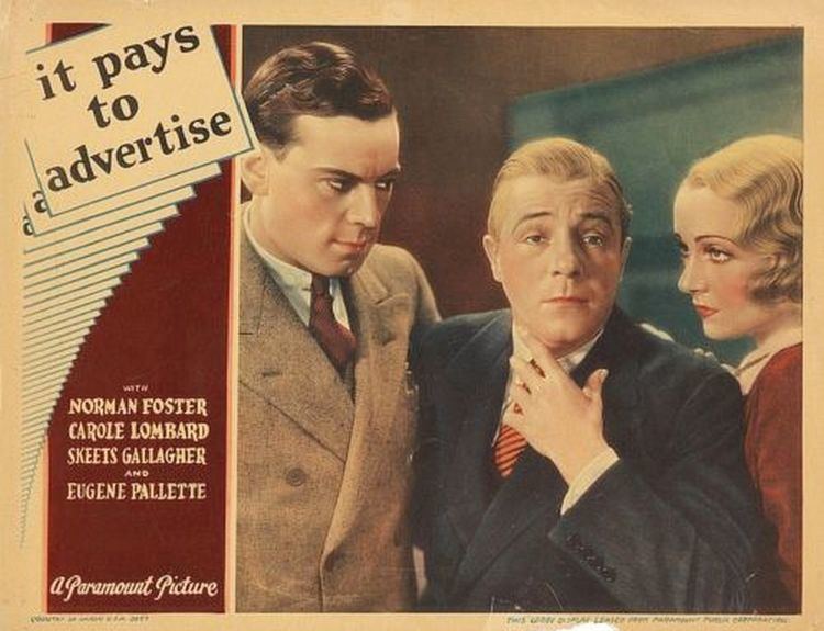 It Pays to Advertise (film) It Pays to Advertise 1931