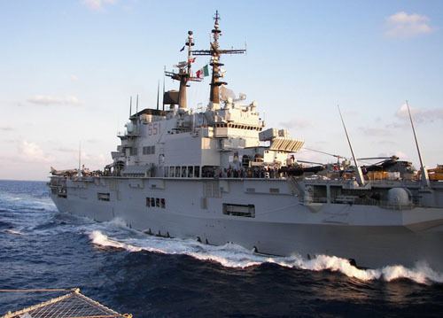 Italian aircraft carrier Giuseppe Garibaldi Italian aircraft carrier Giuseppe Garibaldi and CavourKaleidoscope