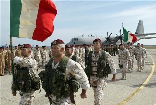 Italian Army Italian army growing cannabis for the sick PRAGUE POT