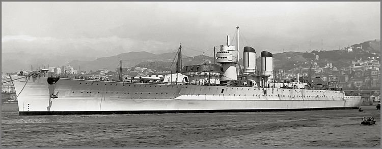 Italian battleship Littorio The unfinished Italian battleship Littorio Genoa December 1938