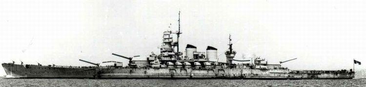 Italian battleship Roma (1940) FileItalian battleship Roma 1940 port beam viewjpg Wikimedia