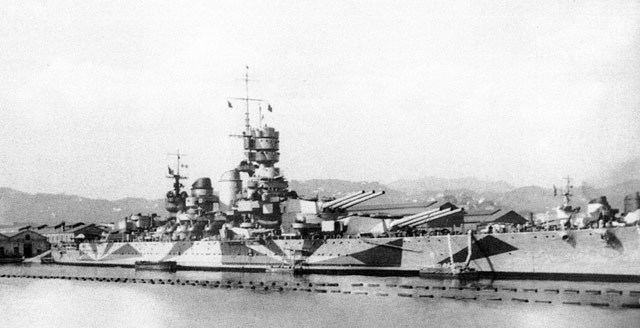 Italian battleship Vittorio Veneto battleship VITTORIO VENETO