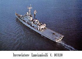 Italian cruiser Caio Duilio httpsuploadwikimediaorgwikipediaitthumbe
