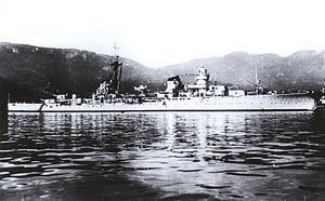 Italian cruiser Emanuele Filiberto Duca d'Aosta httpsuploadwikimediaorgwikipediaenthumbc