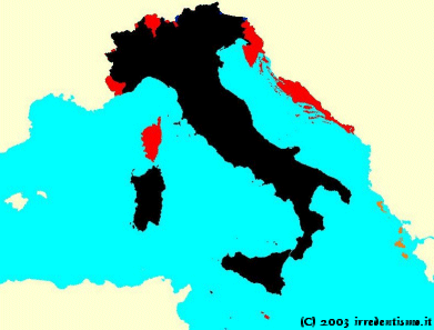 Italian irredentism The Italian Monarchist Unredeemed Italy The Background