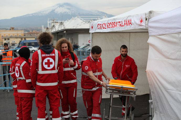 Italian Red Cross Inpictures Migrants in the Mediterranean Sea IFRC