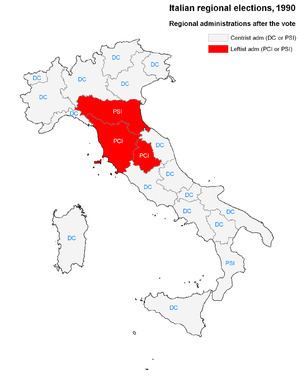 Italian regional elections, 1990 httpsuploadwikimediaorgwikipediaenthumb3