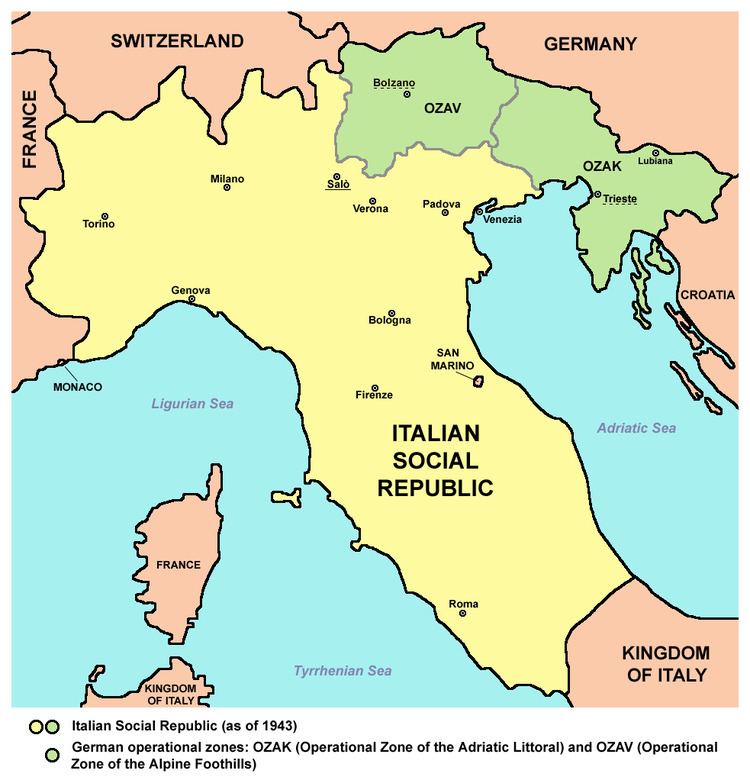 Italian Social Republic The Italian Social Republic a summary History in an HourHistory