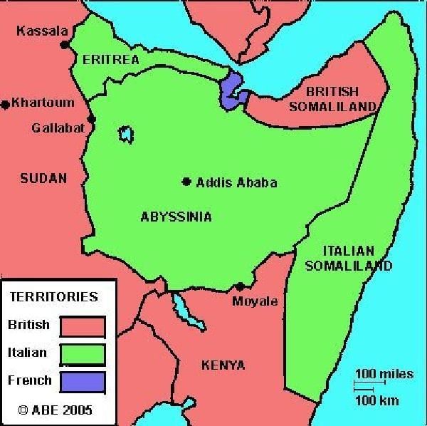Italian Somaliland World War II Timeline 1931
