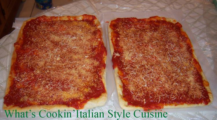 Italian tomato pie What39s Cookin39 Italian Style Cuisine Tomato Pie Recipe Upstate New York