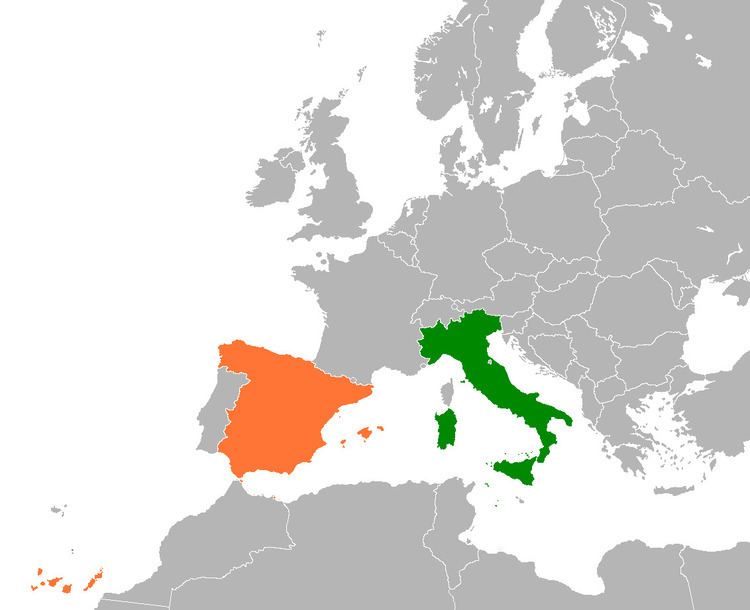 Italy–Spain relations