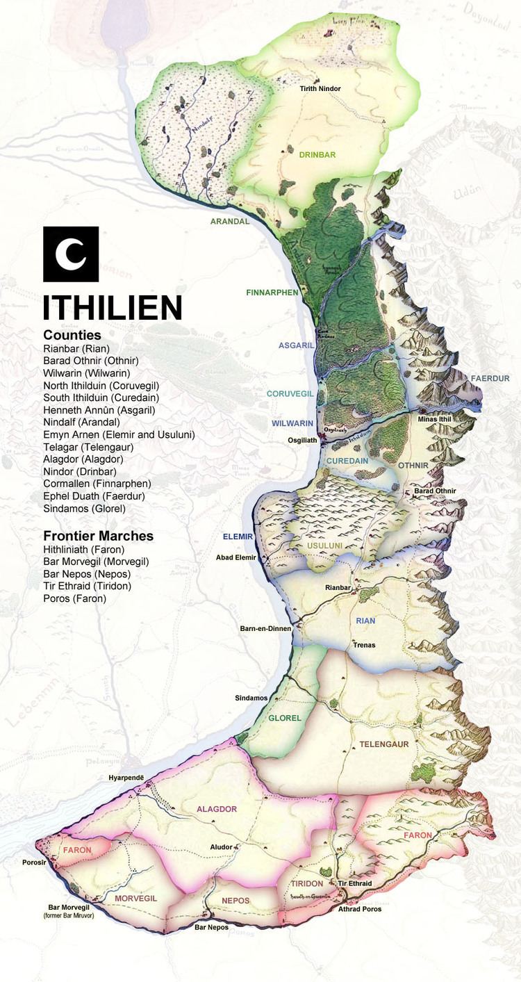 Ithilien Lindfirion wiki Ithilien