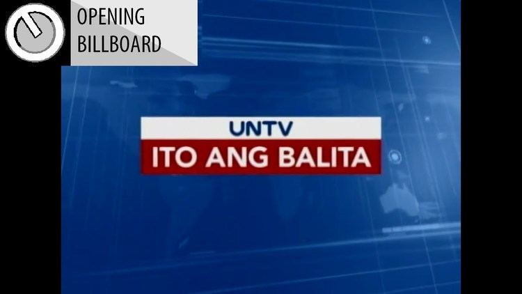 Ito Ang Balita OBB UNTV Ito Ang Balita Reformat 2016 YouTube