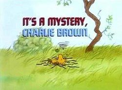 It's a Mystery, Charlie Brown httpsuploadwikimediaorgwikipediaenthumbf