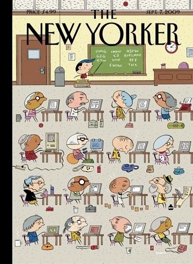 Ivan Brunetti Required Texts Cover of The New Yorker by Ivan Brunetti