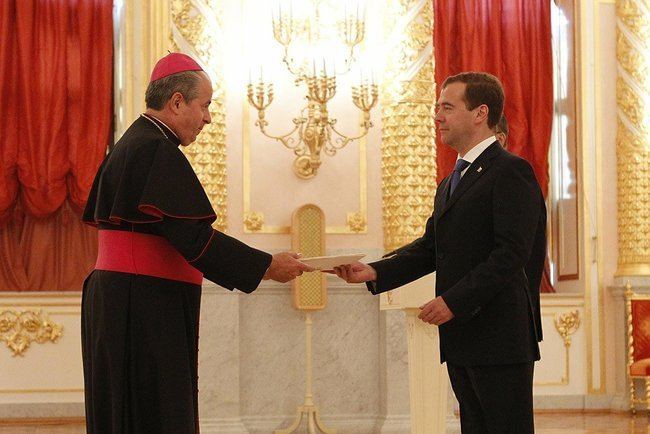 Ivan Jurkovič Russian president accepts credentials of Archbishop Ivan Jurkovic as