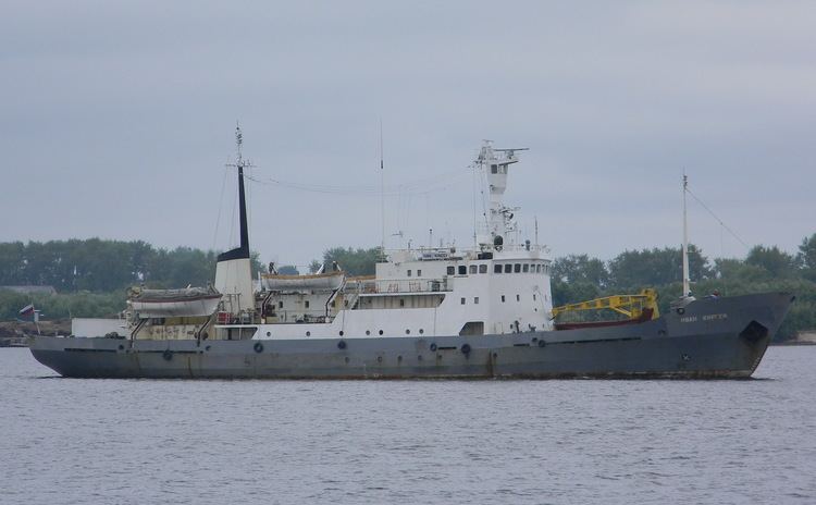 Ivan Kireyev IVAN KIREYEV 7423275 RESEARCHSURVEY VESSEL MaritimeConnectorcom