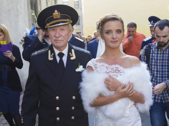 Ivan Krasko Russian actor Ivan Krasko 84 marries 24yearold former