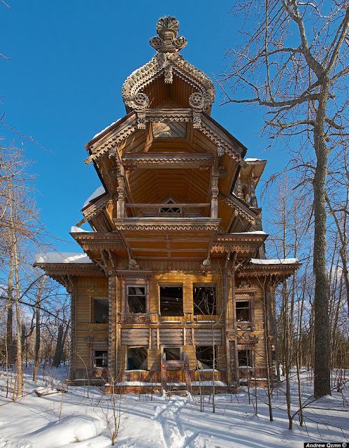 Ivan Ropet Abandoned Wooden Miracles Russia Architect Ivan Ropet Living