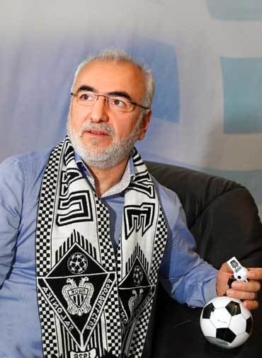 Ivan Savvidis Savvidis shareholder in PAOK Neos Kosmos