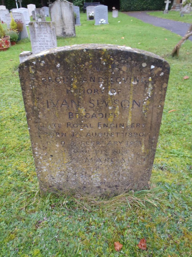 Ivan Simson Ivan Simson 1890 1971 Find A Grave Memorial