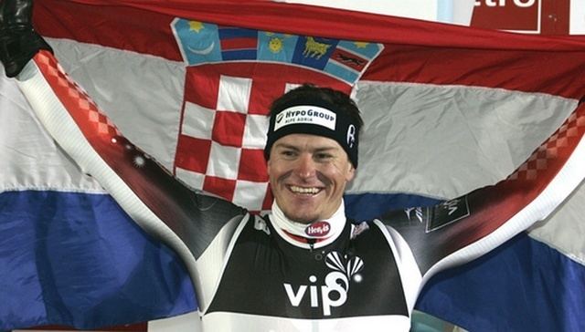 Ivica Kostelić Ivica Kostelic39s third straight win in World Cup slalom in Wengen