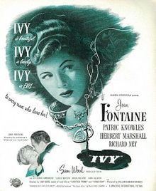 Ivy (1947 film) Ivy 1947 film Wikipedia