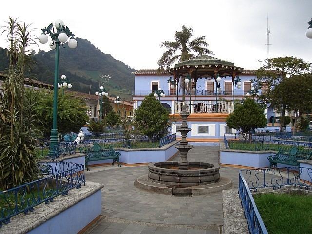 Ixhuacán Town park of Ixhuacn de los Reyes