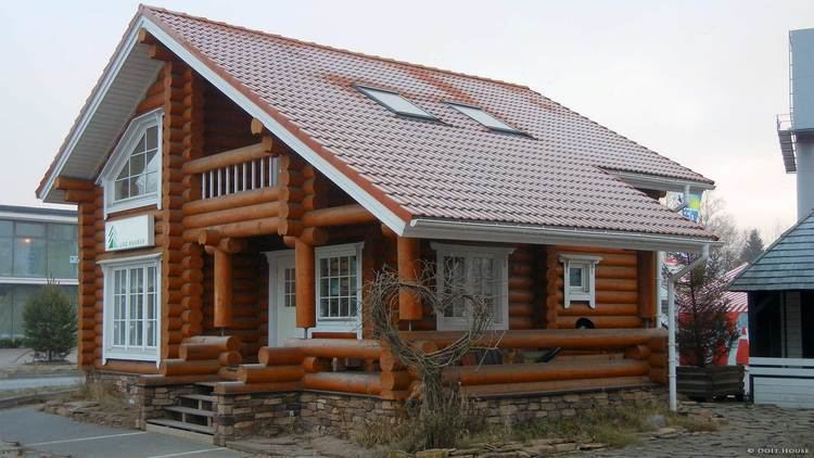 Izba Dacha house in Russia