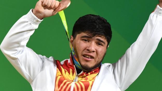 Izzat Artykov Rio Olympics 2016 Izzat Artykov stripped of weightlifting bronze