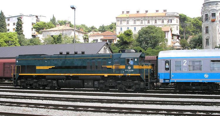 JŽ 664 locomotive