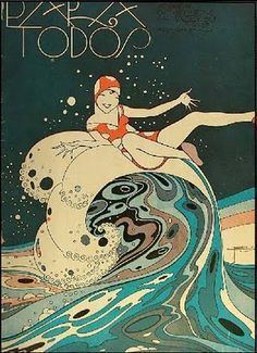 J. Carlos JCarlos on Pinterest Art Deco Illustration Vintage