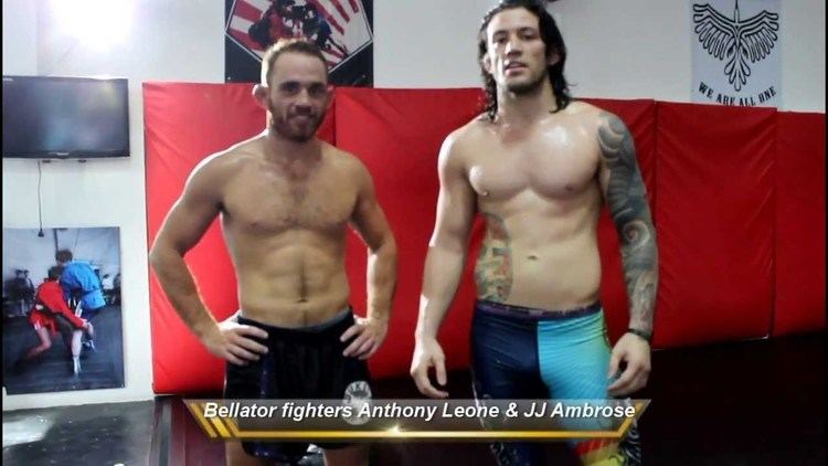J. J. Ambrose Failed single leg to hip toss with Bellator fighters JJ Ambrose