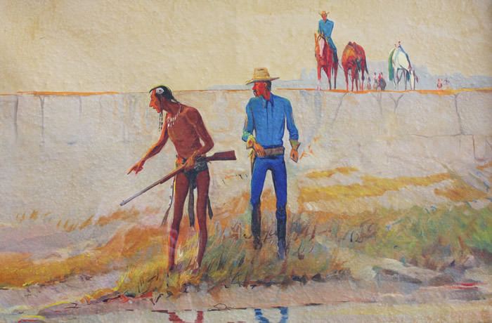 J. K. Ralston JK Ralston Paintings Exhibit Wind River Country