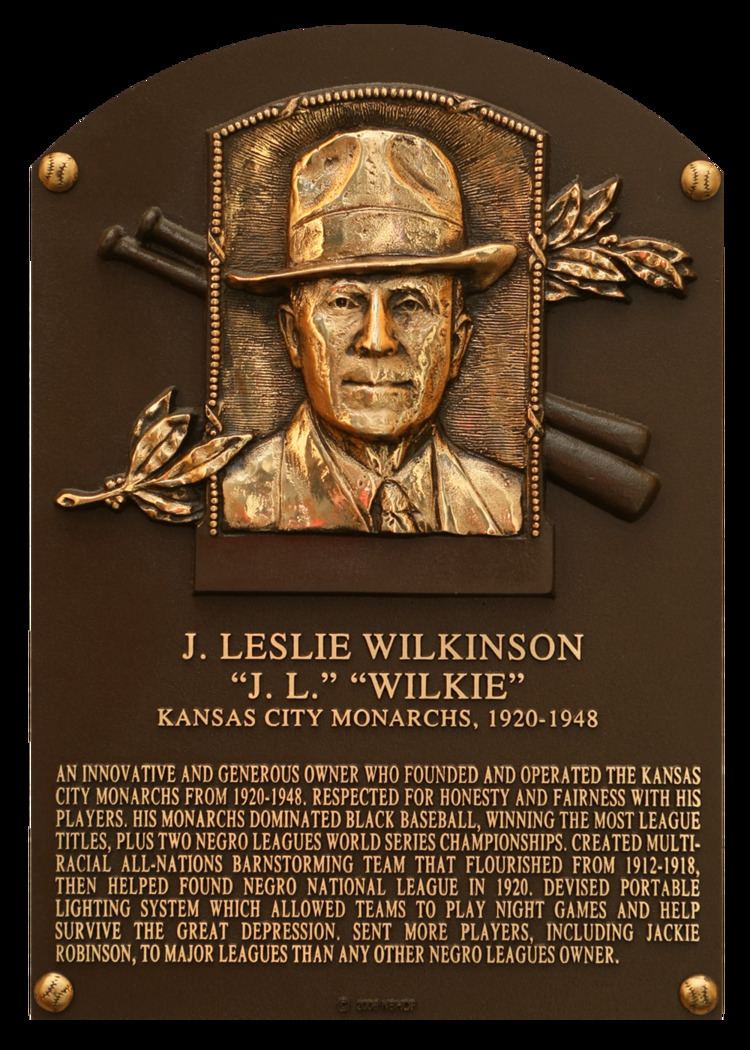 J. L. Wilkinson baseballhallorgsitesdefaultfilesWilinso20Pl