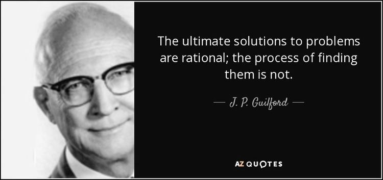J. P. Guilford QUOTES BY J P GUILFORD AZ Quotes