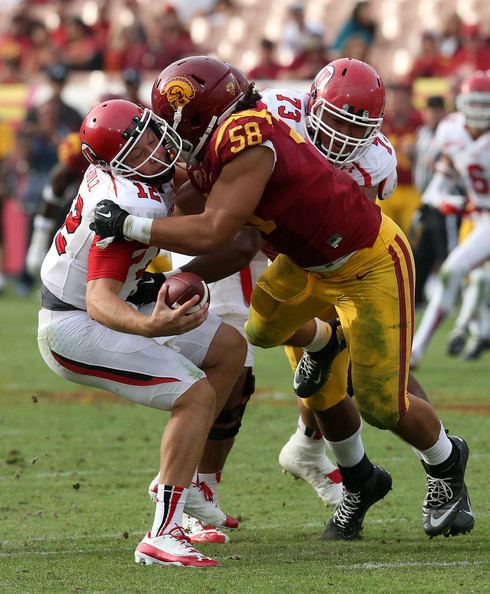 J. R. Tavai JR Tavai and Adam Schulz Photos Utah v USC Zimbio