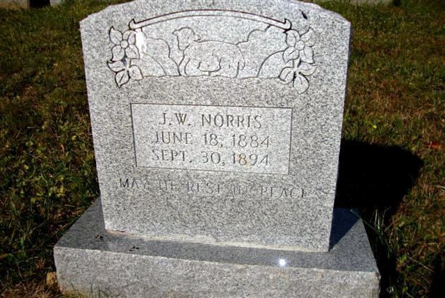 J. W. Norris J W Norris 1884 1894 Find A Grave Memorial