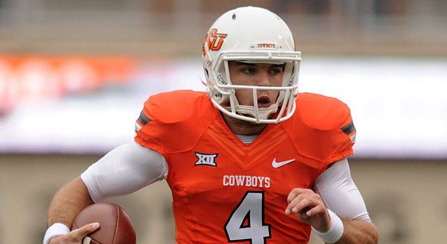 J. W. Walsh Oklahoma St QB JW Walsh leaves game with reported ankle