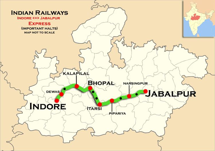Jabalpur–Indore Express