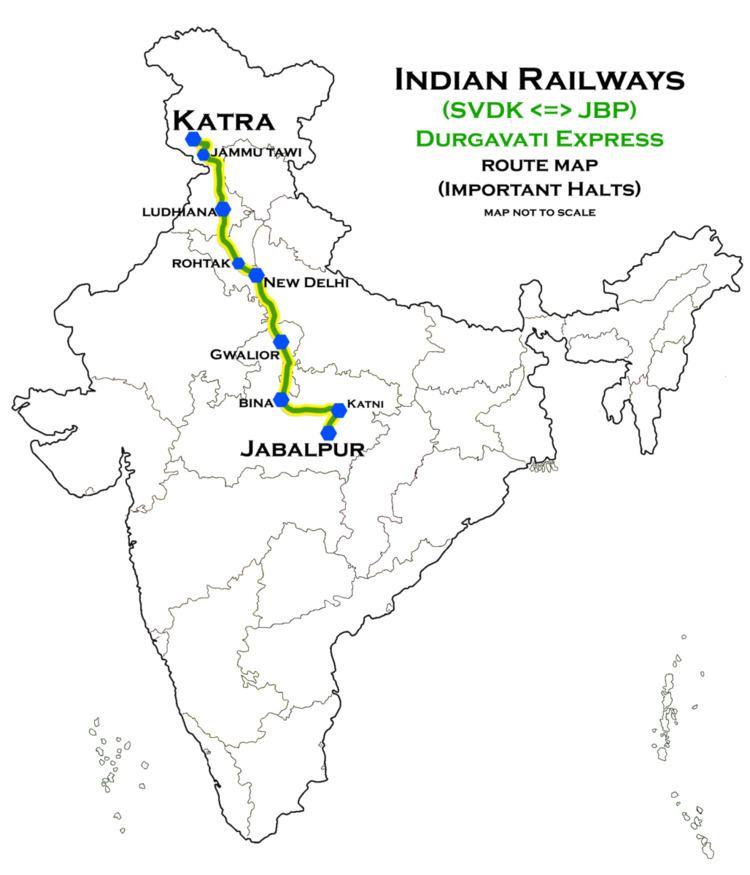 Jabalpur–Shri Mata Vaishno Devi Katra Express