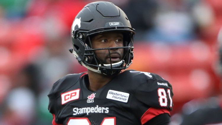 Jabari Arthur Training Camp Calgary Stampeders