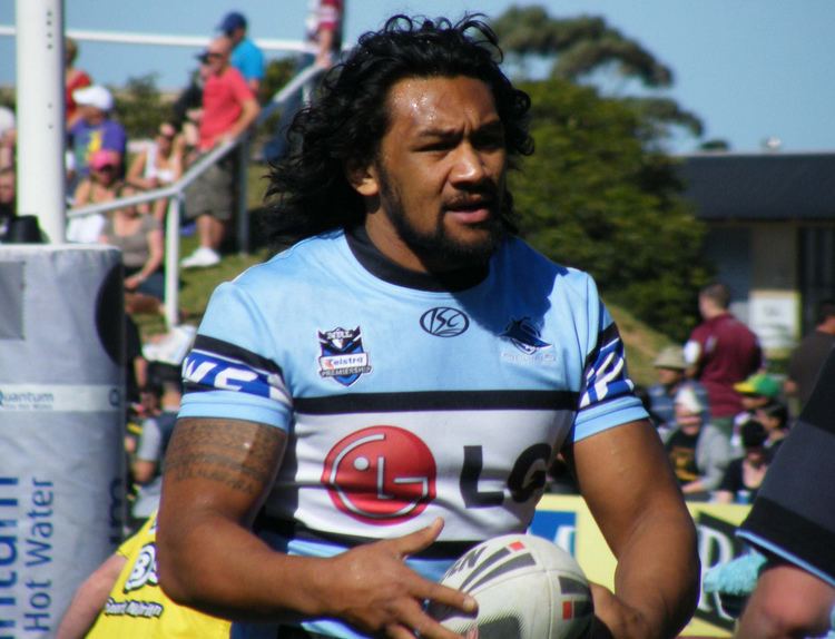 Jack Afamasaga JACK AFAMASAGA Jack Afamasaga of the Cronulla Sharks RLFC