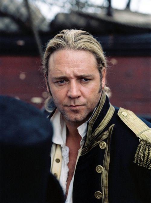 Jack Aubrey Russell Crowe as Capt Jack Aubrey Master and Commander My Love