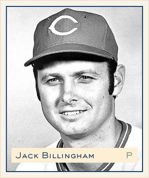 Jack Billingham John Eugene Billingham Cincinnati Reds